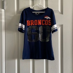 Perfect condition Broncos ringer tee